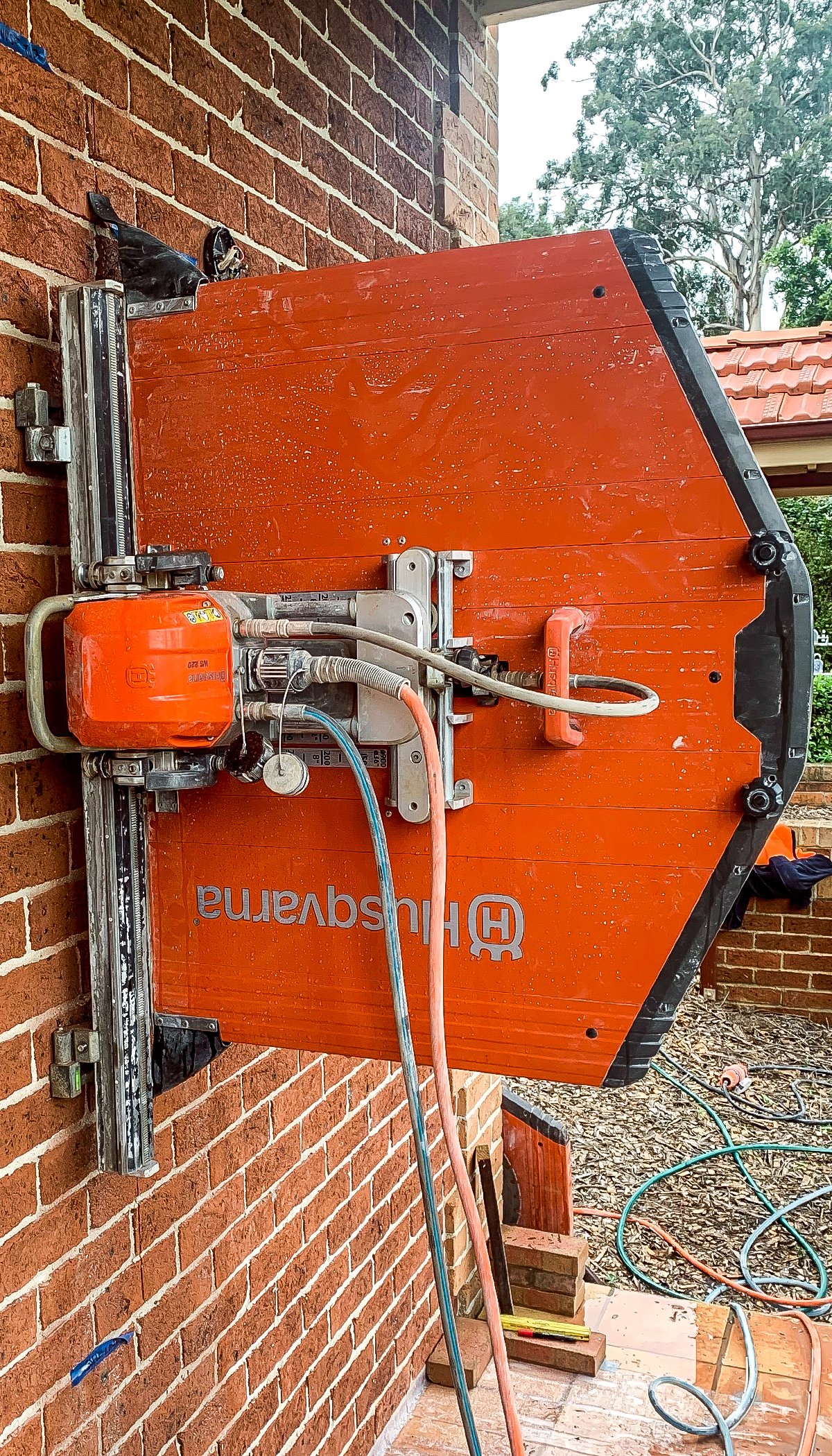 Wall sawing project South Western Sydney